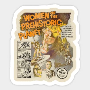 Women of the Prehistoric Planet Sticker